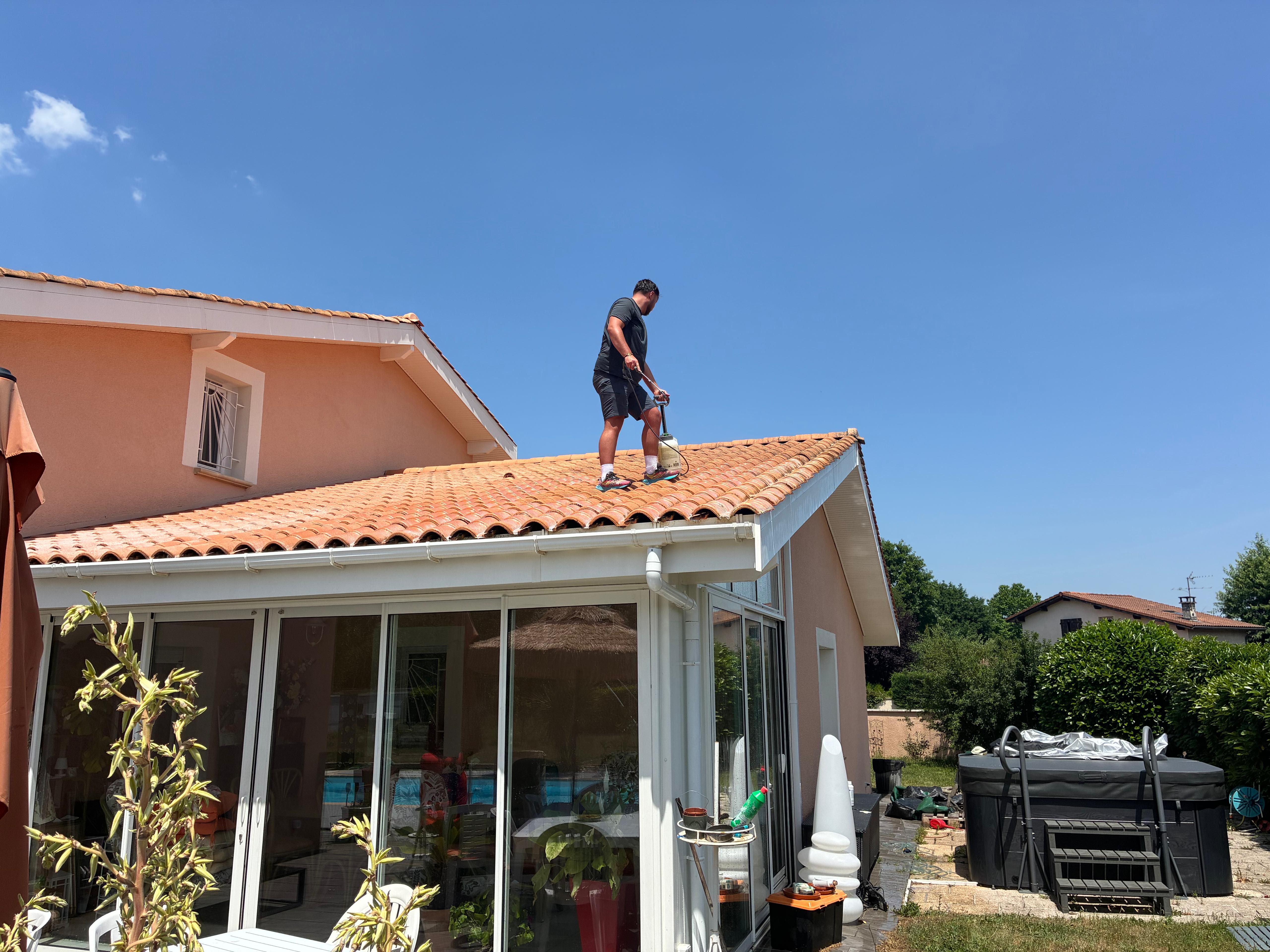 Nettoyage toiture saint medard en jalles